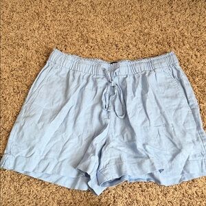 GAP Light Blue Linen Women's Shorts